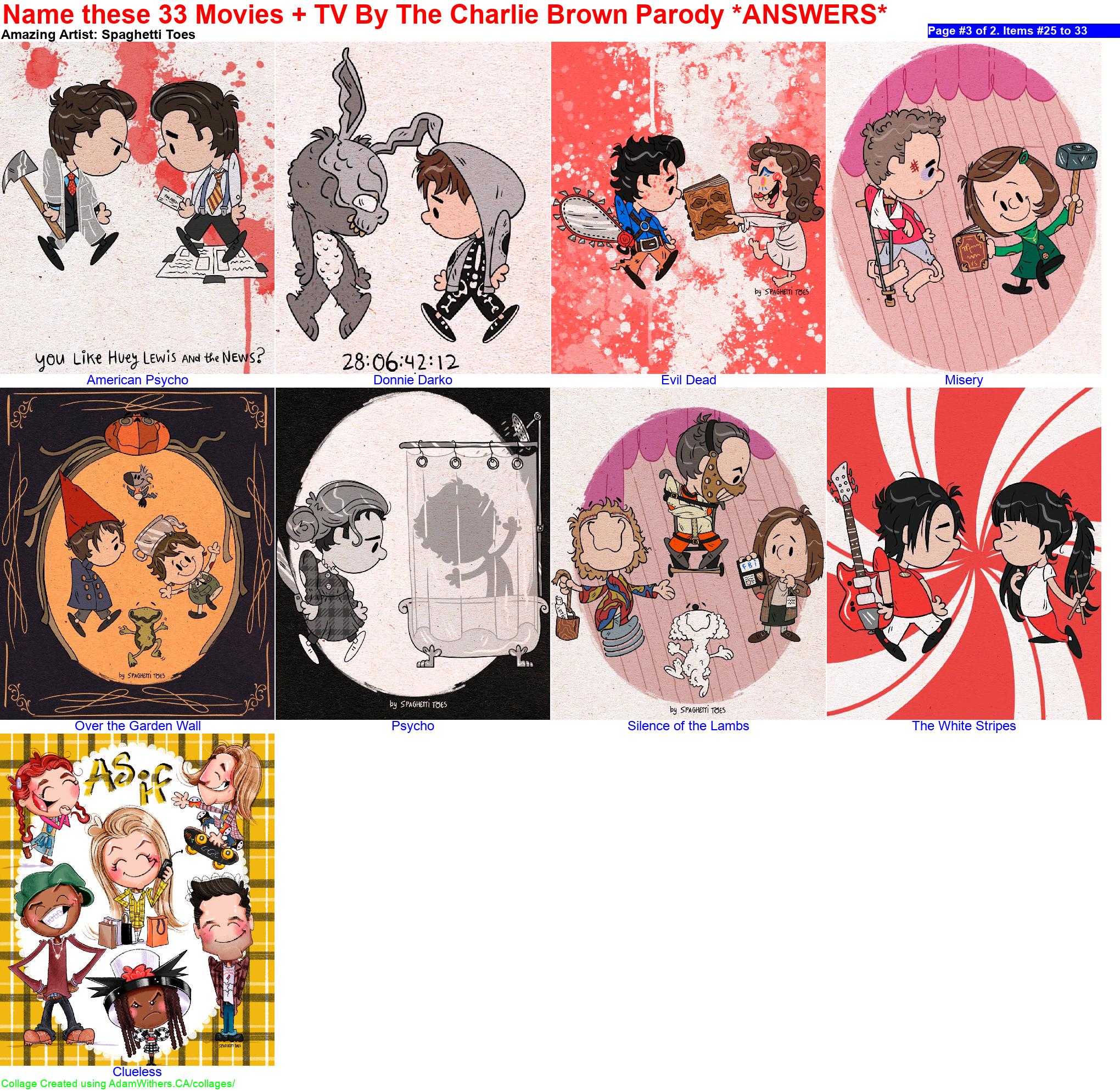 CollageA: guessMovieCharlieBrown Page 3